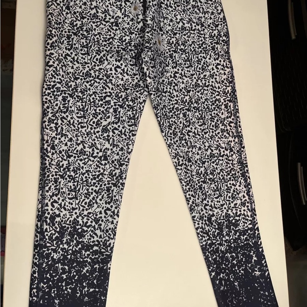 Cynthia Rowley Wetsuit Neoprene Patterned Pants Leggings